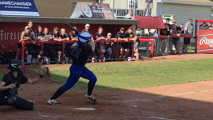 Holland Springfield softball Camryn Eckhart Ryan Isley